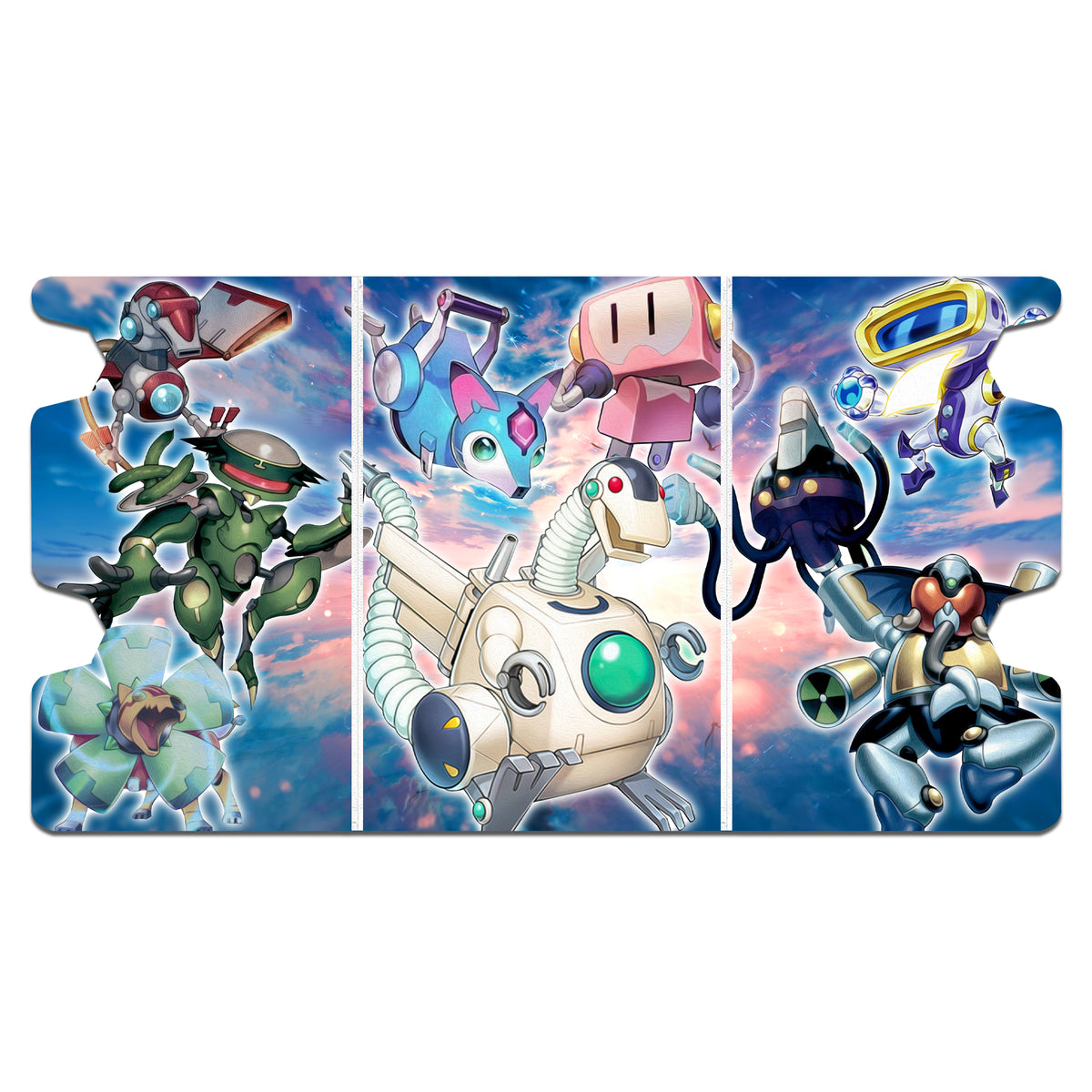 Here is the Full Lid Design of the Appliancer Laundry Dragon Mach 3 White Deck Box. Copybokkle-yugioh-custom-deck-portable-collector-LDB-Duel