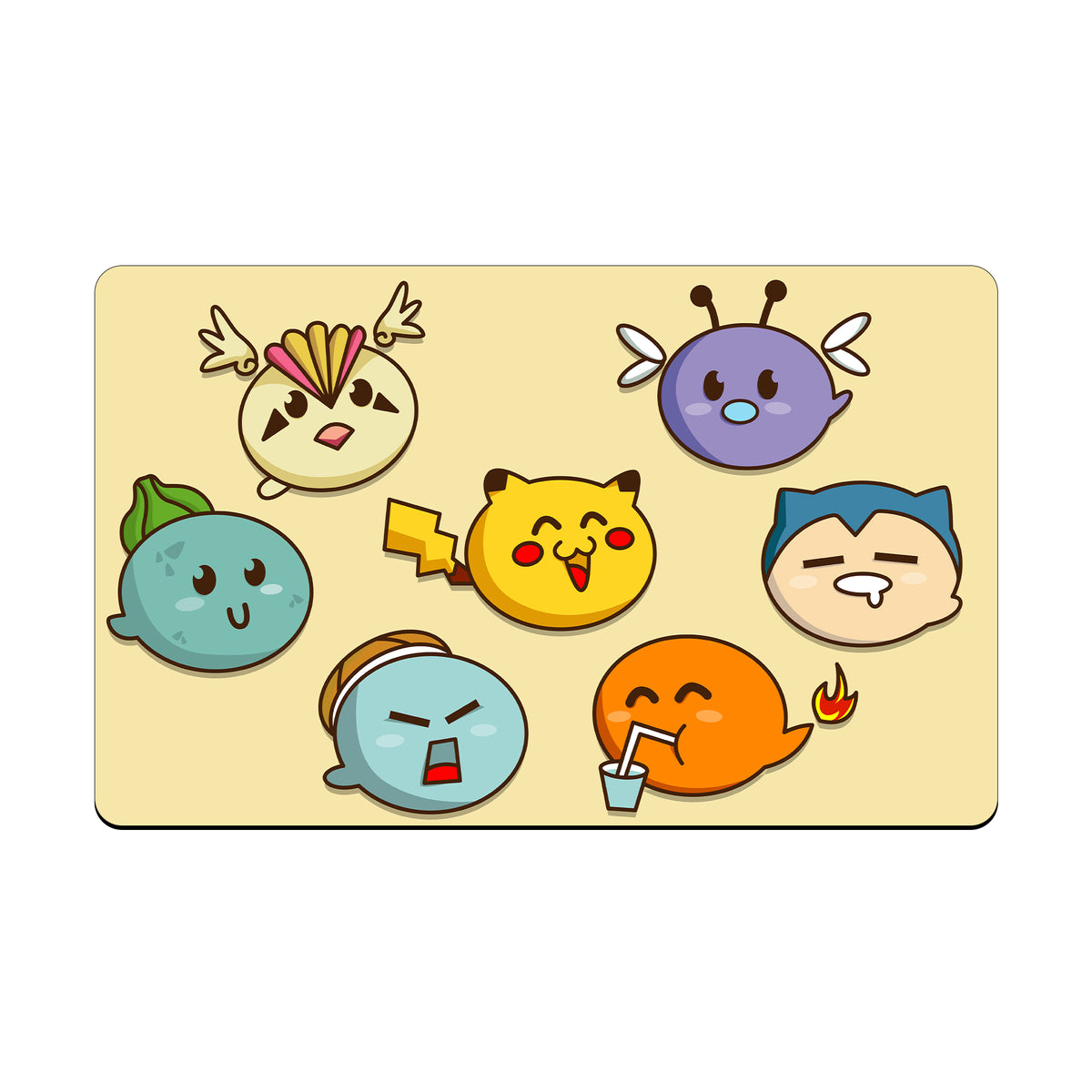 Transform your dueling experience with our exclusive art Ash's Gen 1 Pokemon playmat from LDB Duel! Featuring a soft cloth top for smooth card movement and a durable rubber back for a secure grip, this 24x14 inch mat is machine washable and safe for cards and sleeves. Pikachu-yugioh-mtg-pokemon-custom-artwork-premium-durable-rubber-ldb-duel