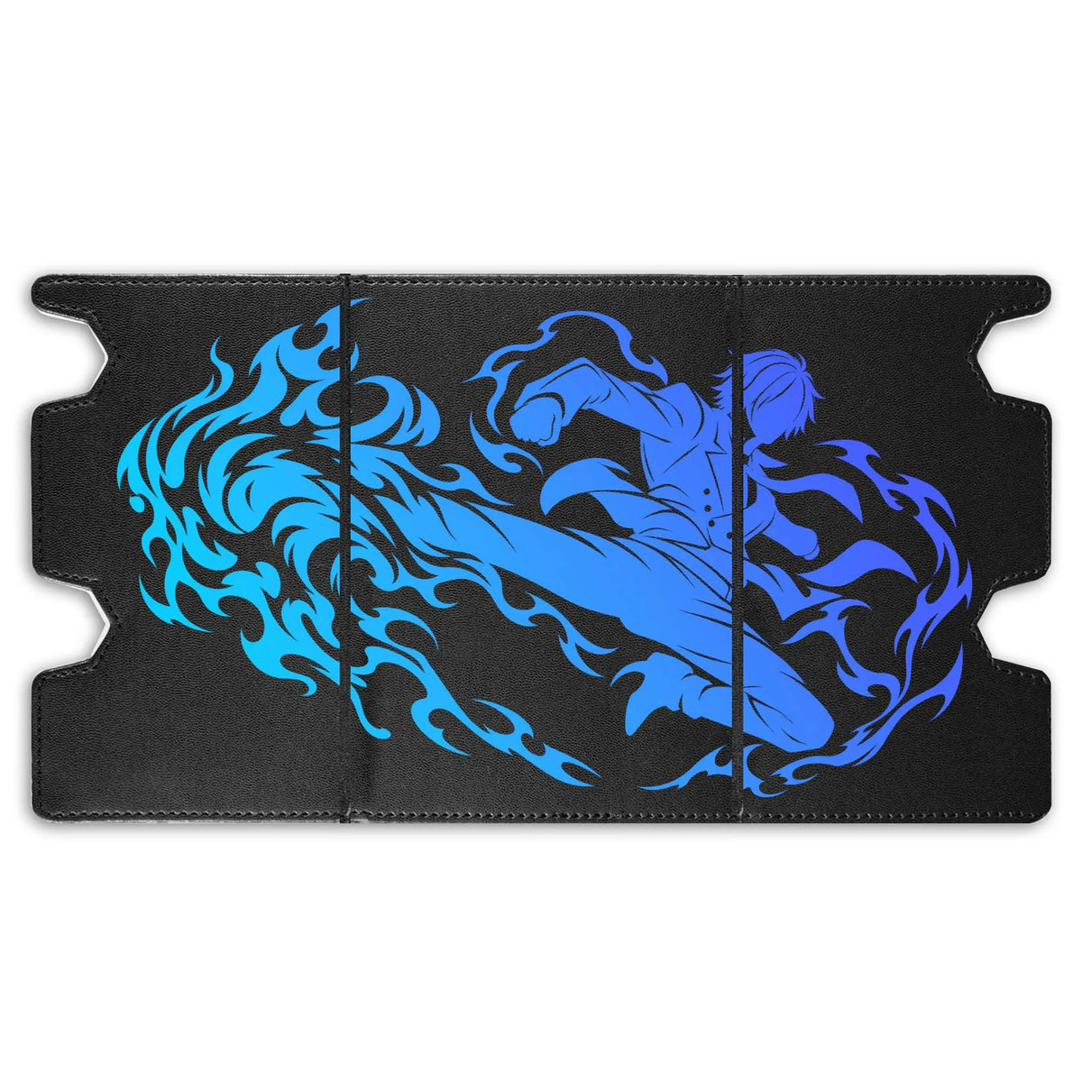 Here is the Full Lid Design of the Black Leg Sanji Mach 3 Black Deck Box. Strawhat-Pirates-onepiece-custom-art-leather-durable-LDB-Duel
