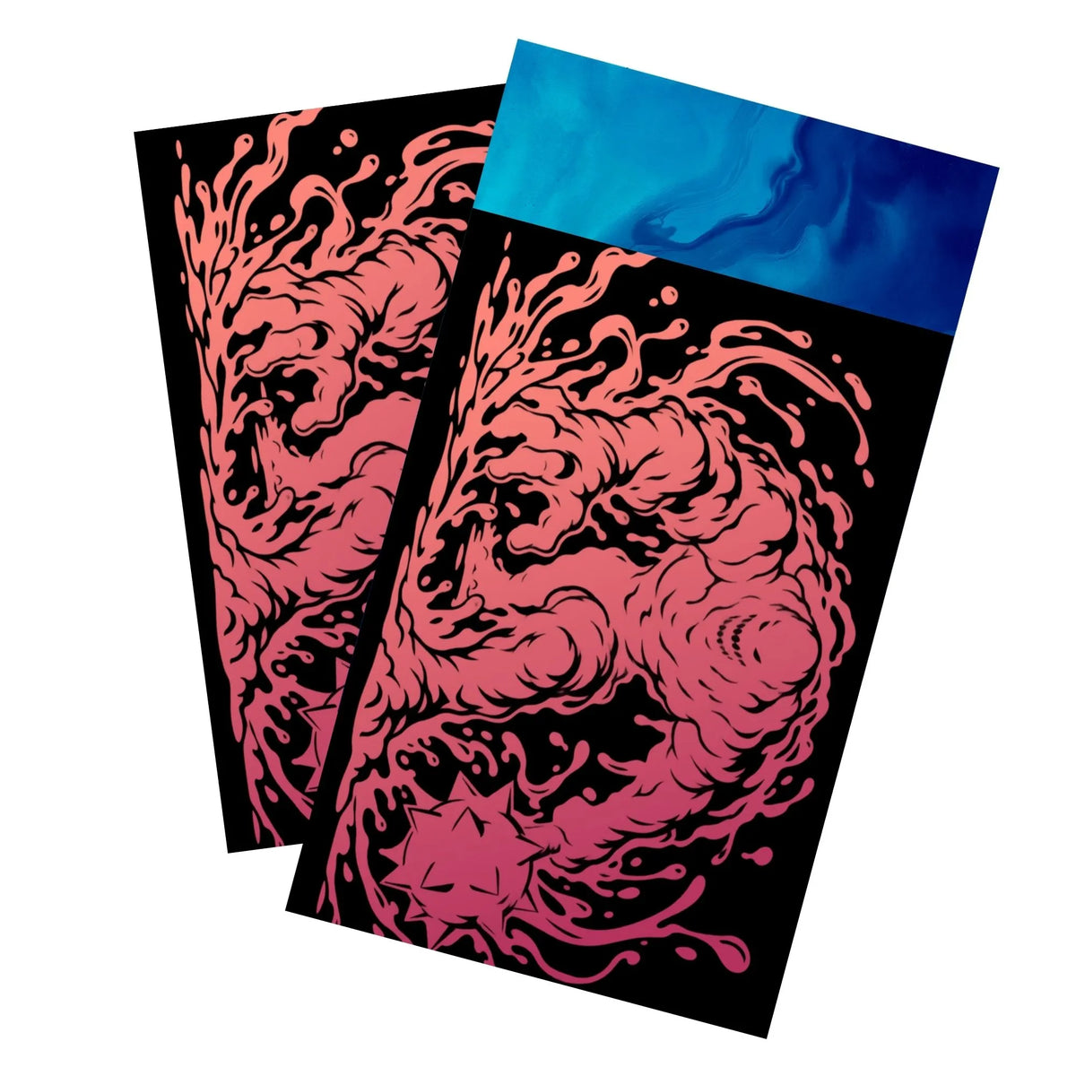 Keep your cards safe and stylish with our borderless card sleeves. Designed edge-to-edge to showcase your artwork, they offer a sleek, modern aesthetic. From LDB Duel, printed with the exclusive Clayface design for a fresh, premium feel. Villain-mtg-card-protection-standard-japanese-dragon-shield-LDB-Duel-borderless