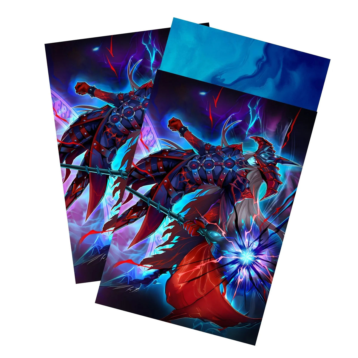 Keep your cards safe and stylish with our borderless card sleeves. Designed edge-to-edge to showcase your artwork, they offer a sleek, modern aesthetic. From LDB Duel, printed with the exclusive Dark Magician of Destruction design for a fresh, premium feel.Chronicles-yugioh-card-protection-standard-japanese-dragon-shield-LDB-Duel-borderless
