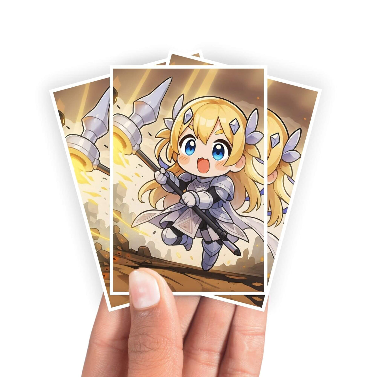 Protect and enhance your cards with our clean and crisp white border card sleeves. Featuring a minimalist design that complements any artwork, these sleeves offer a bright, timeless look. From LDB Duel. Printed with our exclusiveDogmatika Ecclesia, the Virtuous design for a fresh and premium finish. Dragma-yugioh-mtg-pokemon-card-protection-standard-japanese-dragon-shield-LDB-Duel-white