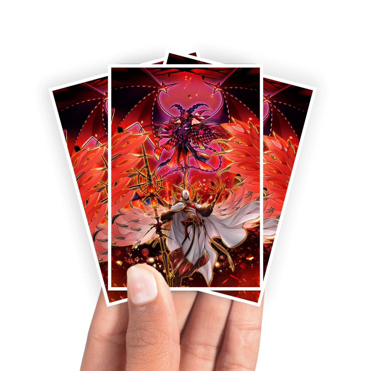 Protect and enhance your cards with our clean and crisp white border card sleeves. Featuring a minimalist design that complements any artwork, these sleeves offer a bright, timeless look. From LDB Duel. Printed with our exclusive Dramaturge of Despia design for a fresh and premium finish. Dramaturgy-yugioh-mtg-pokemon-card-protection-standard-japanese-dragon-shield-LDB-Duel-white