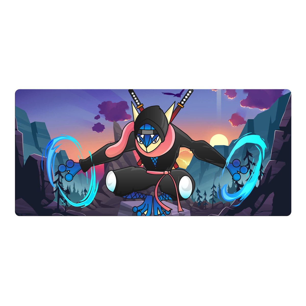 Elevate your gaming experience with LDB Duel featuring our exclusive Greninja Pokémon mouse pad! Crafted with a smooth cloth surface for unparalleled mouse accuracy and a non-slip rubber base for rock-solid stability, this 35x16-inch masterpiece combines stunning design with top-tier functionality. And with its machine-washable build, keeping it clean is a breeze!Charmander-pokemon-yugioh-mtg-custom-artwork-premium-durable-rubber-ldb-duel