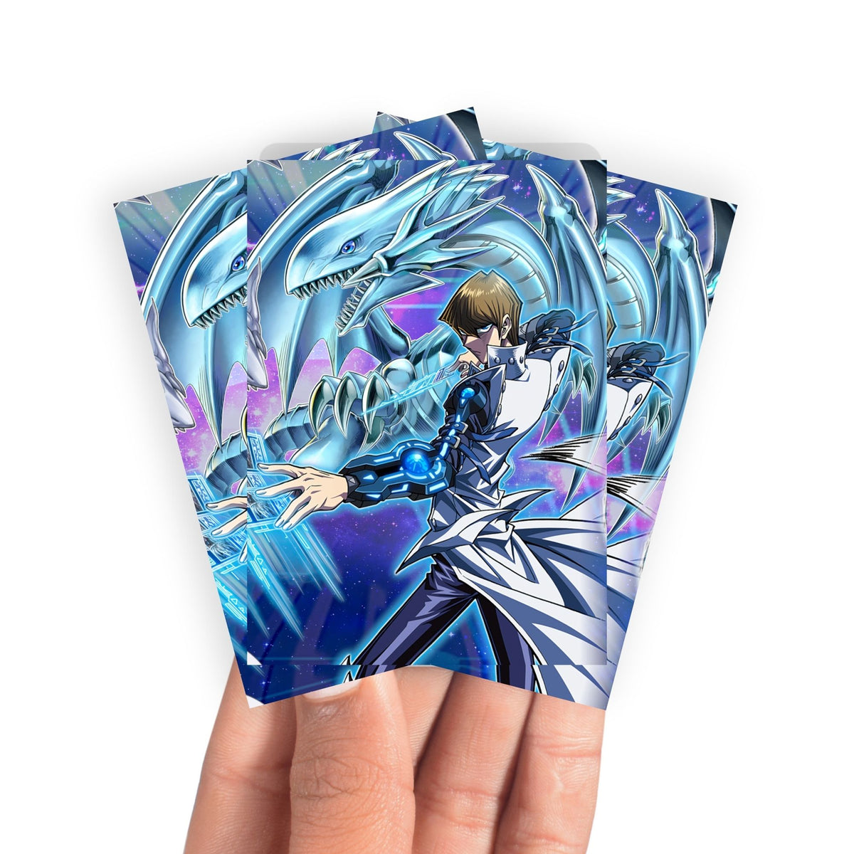 Kaiba's Blue Eyes White Dragons Card Sleeves  LDB Duel
