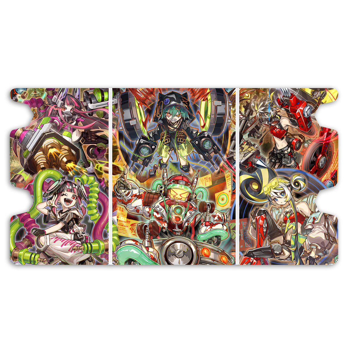 Here is the Full Lid Design of the Kewl Tune Archetype Mach 3 White Deck Box. Clip-yugioh-custom-deck-portable-collector-LDB-Duel