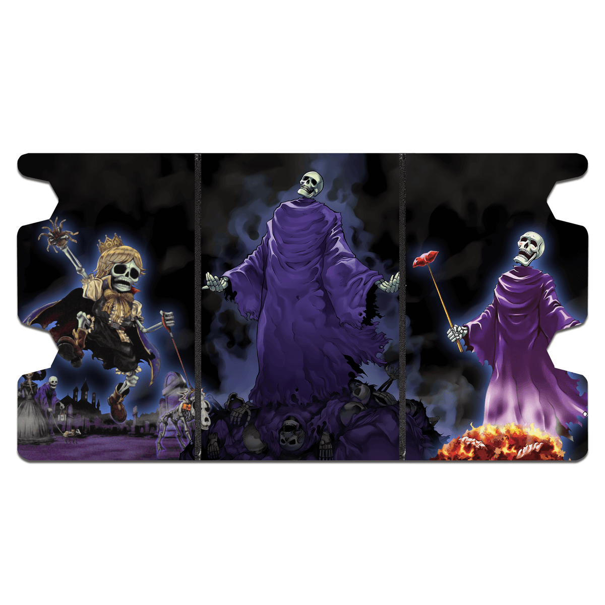 King of Skull Servants Deck Box - Holds 100 Double Sleeved Cards