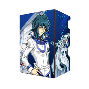 Zane Truesdale is initially introduced as a talented and skilled duelist at Duel Academy, an elite school for duelists. He is known for his exceptional dueling abilities and is admired by many as one of the top students at the academy. - Duel Monster - Deck Box - Faux Leather - Magnetic Snap - yugioh gx - yugioh zexal - yugioh 5ds - yugioh Arc-v , yugioh sevens - yugioh vrains