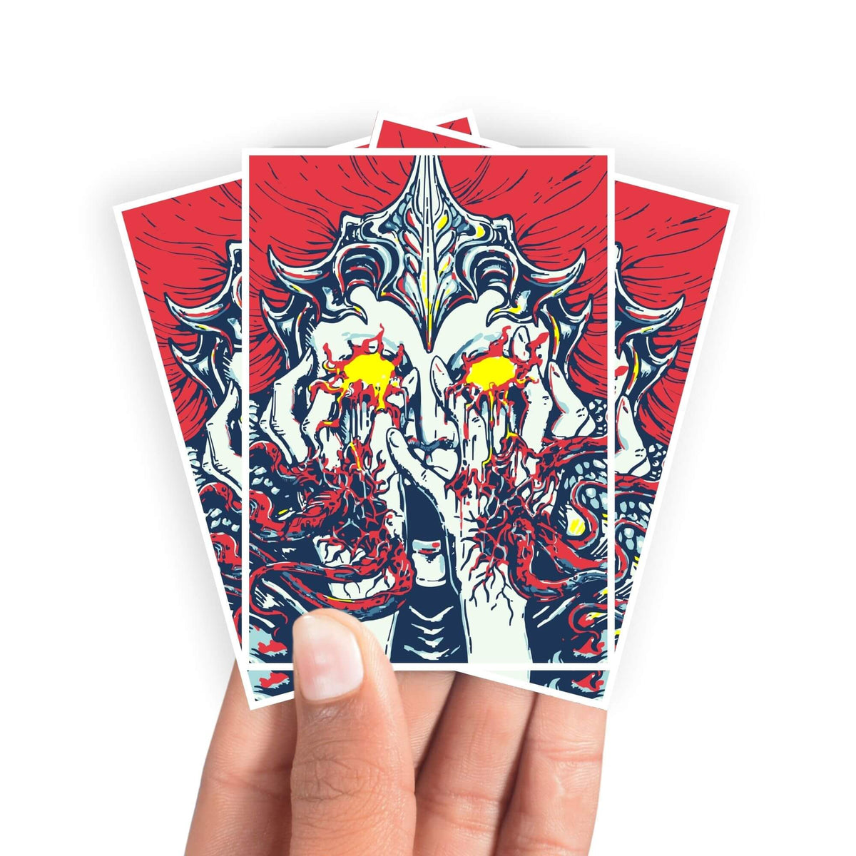 Protect and enhance your cards with our clean and crisp white border card sleeves. Featuring a minimalist design that complements any artwork, these sleeves offer a bright, timeless look. From LDB Duel. Printed with our exclusive Glimpse the Impossible design for a fresh and premium finish. Common-mtg-card-protection-standard-japanese-dragon-shield-LDB-Duel-white