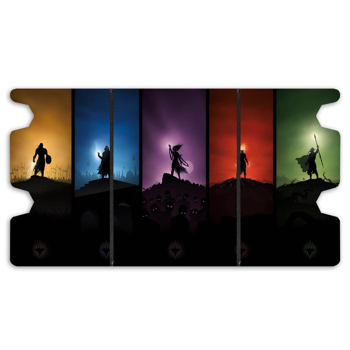 Here is the Full Lid Design of the Magic Origins Mach 3 Black Deck Box. Planeswalkers-mtg-custom-art-leather-durable-LDB-Duel