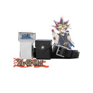 Yugi's story is a classic tale of personal growth, friendship, and the power of self-belief. Buy this replica of his deckbox only in LDB Duel! - Deck Box - Belt - Clip - Magnetic Snap - yugioh gx - yugioh zexal - yugioh 5ds - yugioh Arc-v , yugioh sevens - yugioh vrains
