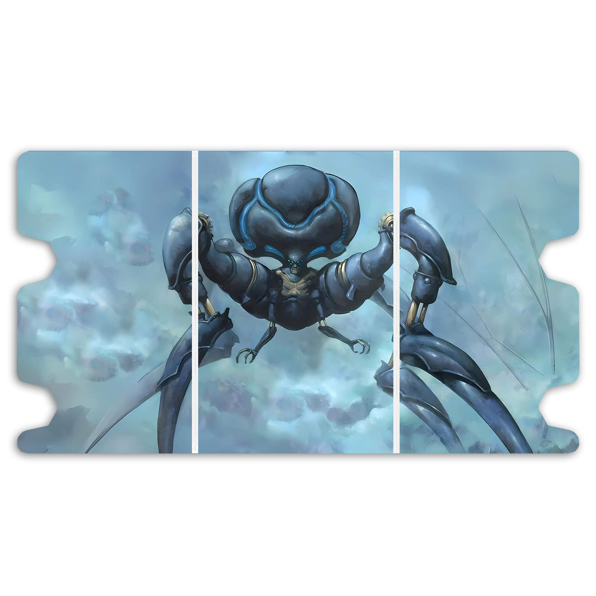 Here is the Full Lid Design of the Memnarch Mach 3 White Deck Box. Legendary-yugioh-custom-deck-portable-collector-LDB-Duel