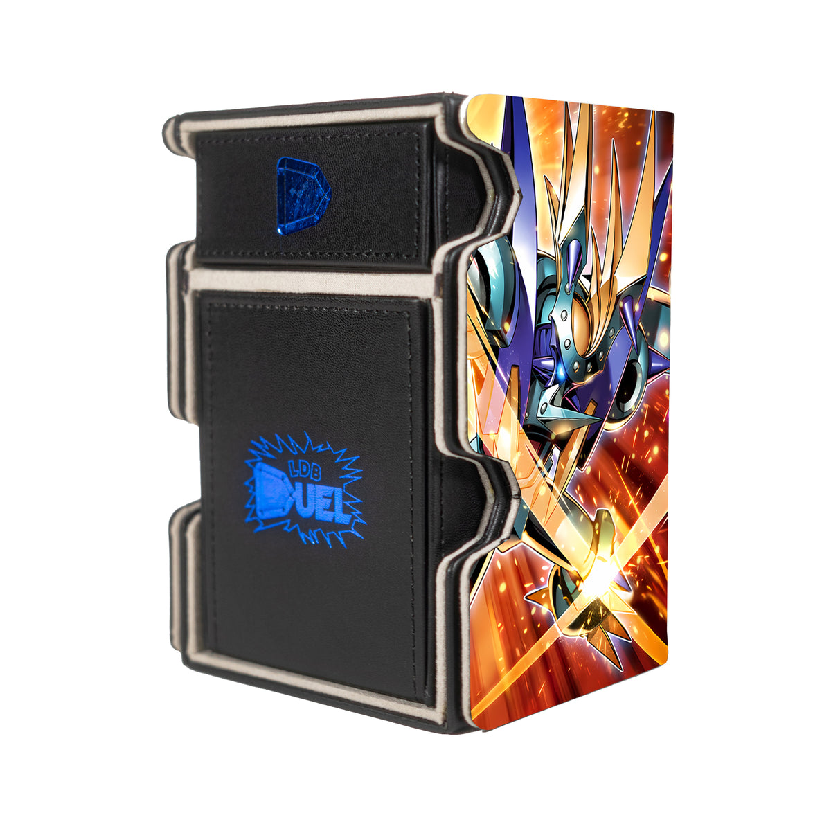 Metalmorph Archetype Deck Box Holds 100 Double Sleeved Cards LDB Duel Metalmorph Archetype Deck Box Holds 100 Double Sleeved Cards LDB Duel