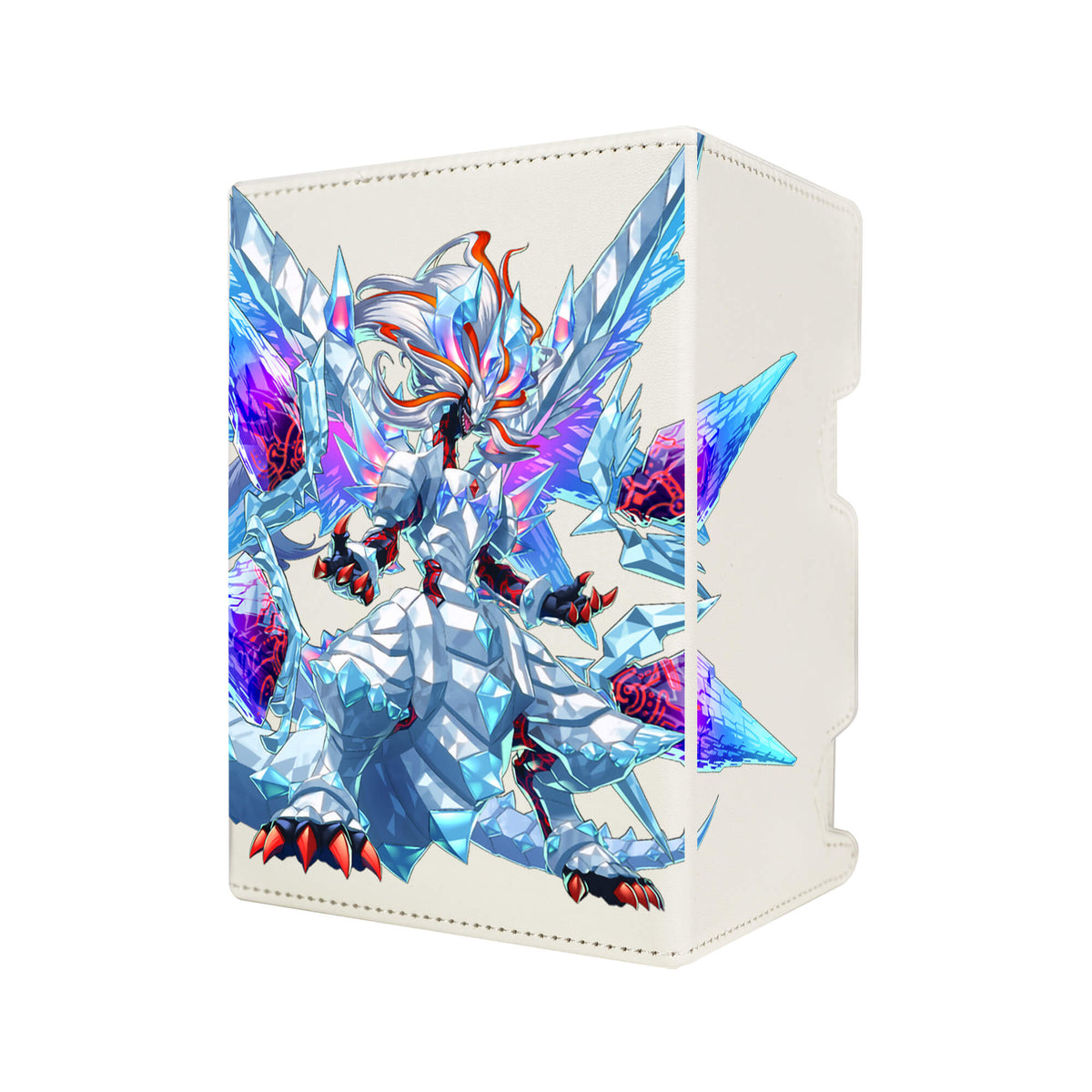 yugioh triple deck box Monster Protectors Magnetic Black, Holds 225 TCG Cards The Albaz Ecclesia Tri Monster Protectors Trading Card Triple