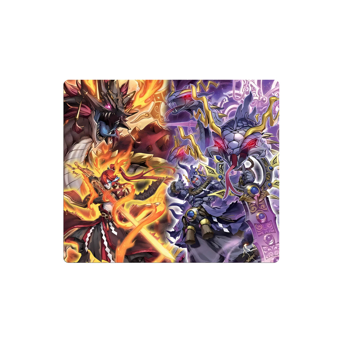 Enhance your gaming setup with our exclusive artwork Mitsurigi no Mikoto mouse pad! Featuring a soft cloth surface for precise mouse tracking and a durable rubber base for a stable grip, this 10x8.5 inch mouse pad is the perfect blend of style and performance. Plus, it's machine washable for easy maintenance! Saji-yugioh-mtg-pokemon-custom-artwork-premium-durable-rubber-ldb-duel