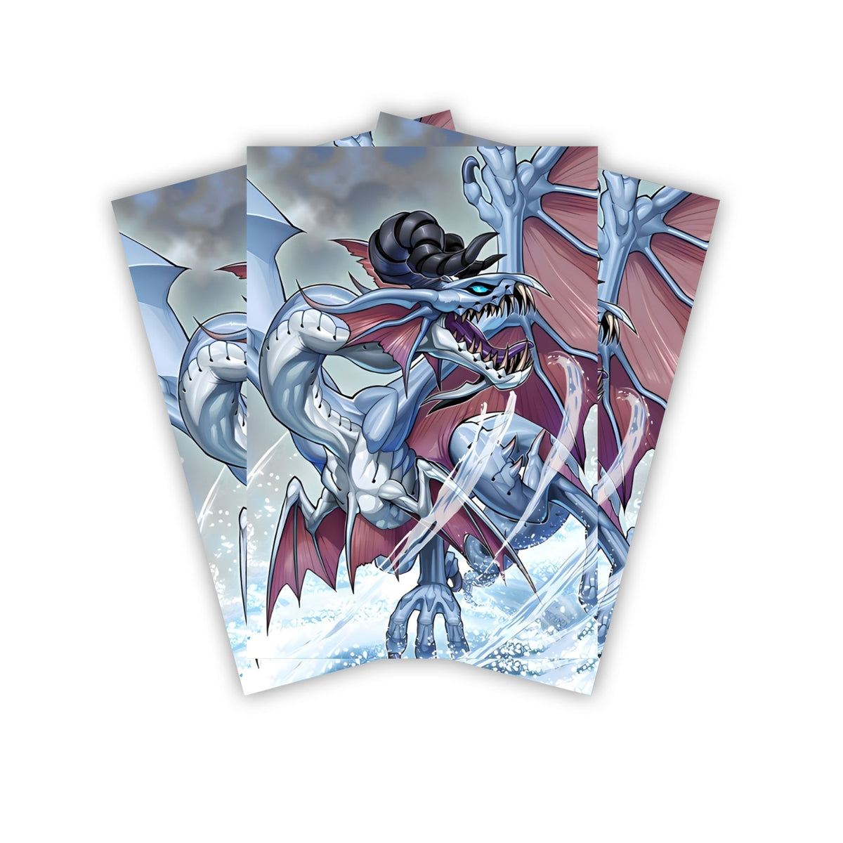 Keep your cards safe and stylish with our borderless card sleeves. Designed edge-to-edge to showcase your artwork, they offer a sleek, modern aesthetic. From LDB Duel, printed with the exclusive Phantasm Spiral Dragon design for a fresh, premium feel.Phantasm-Spiral-yugioh-mtg-pokemon-card-protection-standard-japanese-dragon-shield-LDB-Duel-borderless