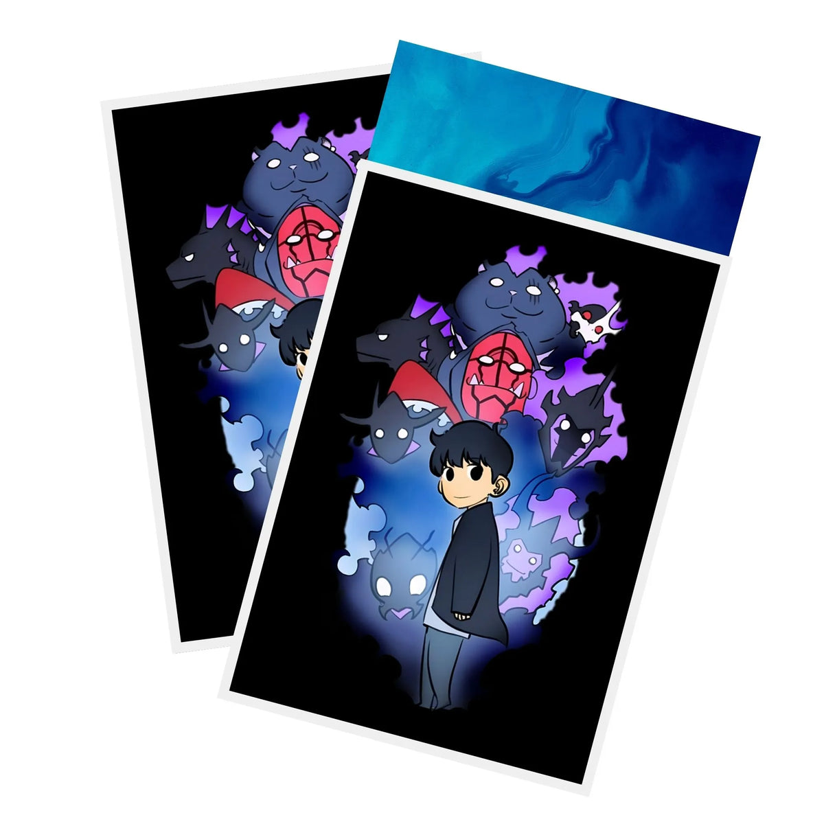 Protect and enhance your cards with our clean and crisp white border card sleeves. Featuring a minimalist design that complements any artwork, these sleeves offer a bright, timeless look. From LDB Duel. Printed with our exclusive Monarch design for a fresh and premium finish. Thestalos-yugioh-card-protection-standard-japanese-dragon-shield-LDB-Duel-white