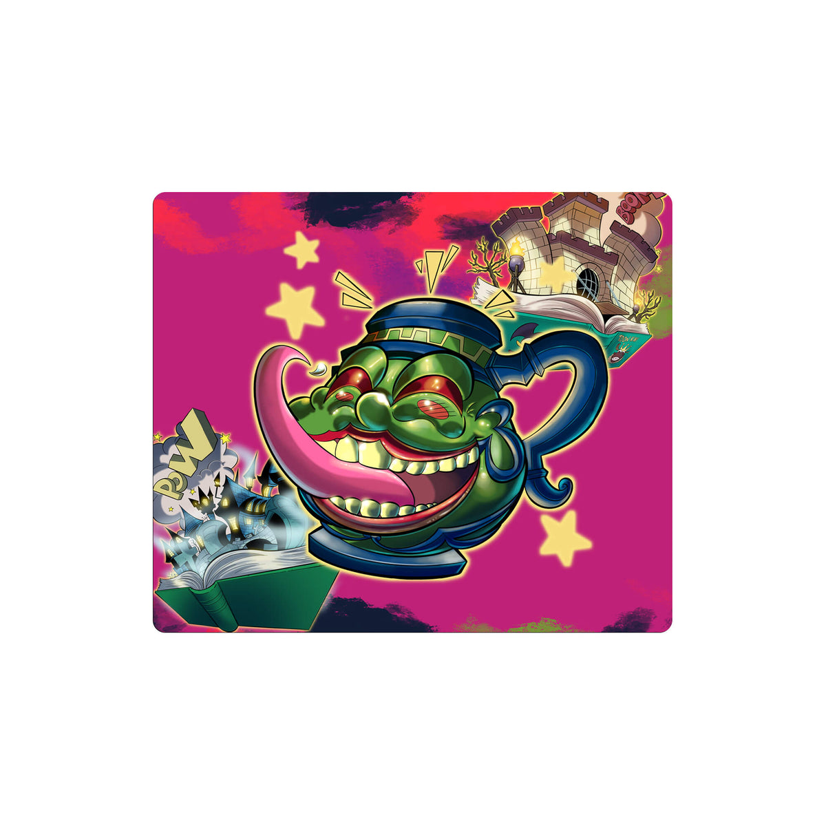 Enhance your gaming setup with our exclusive artwork Toon of Greed mouse pad! Featuring a soft cloth surface for precise mouse tracking and a durable rubber base for a stable grip, this 10x8.5 inch mouse pad is the perfect blend of style and performance. Plus, it's machine washable for easy maintenance! Millennium-eye-yugioh-mtg-pokemon-custom-artwork-premium-durable-rubber-ldb-duel