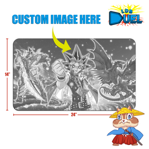 We can print and help you customize the art design that you want! - YGO - MTG - Pokemon - Gmaing Pad - Duel Playmat