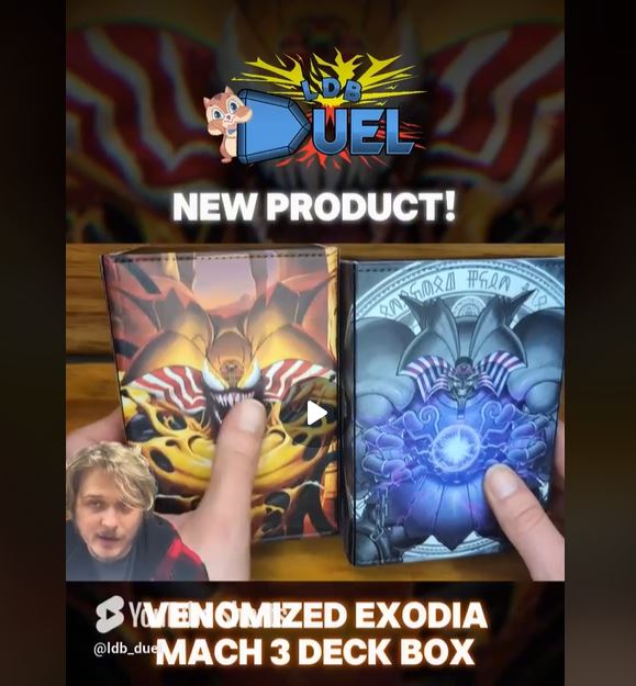 Thumbnail image of the new Venomized Exodia TCG products from LDB Duel