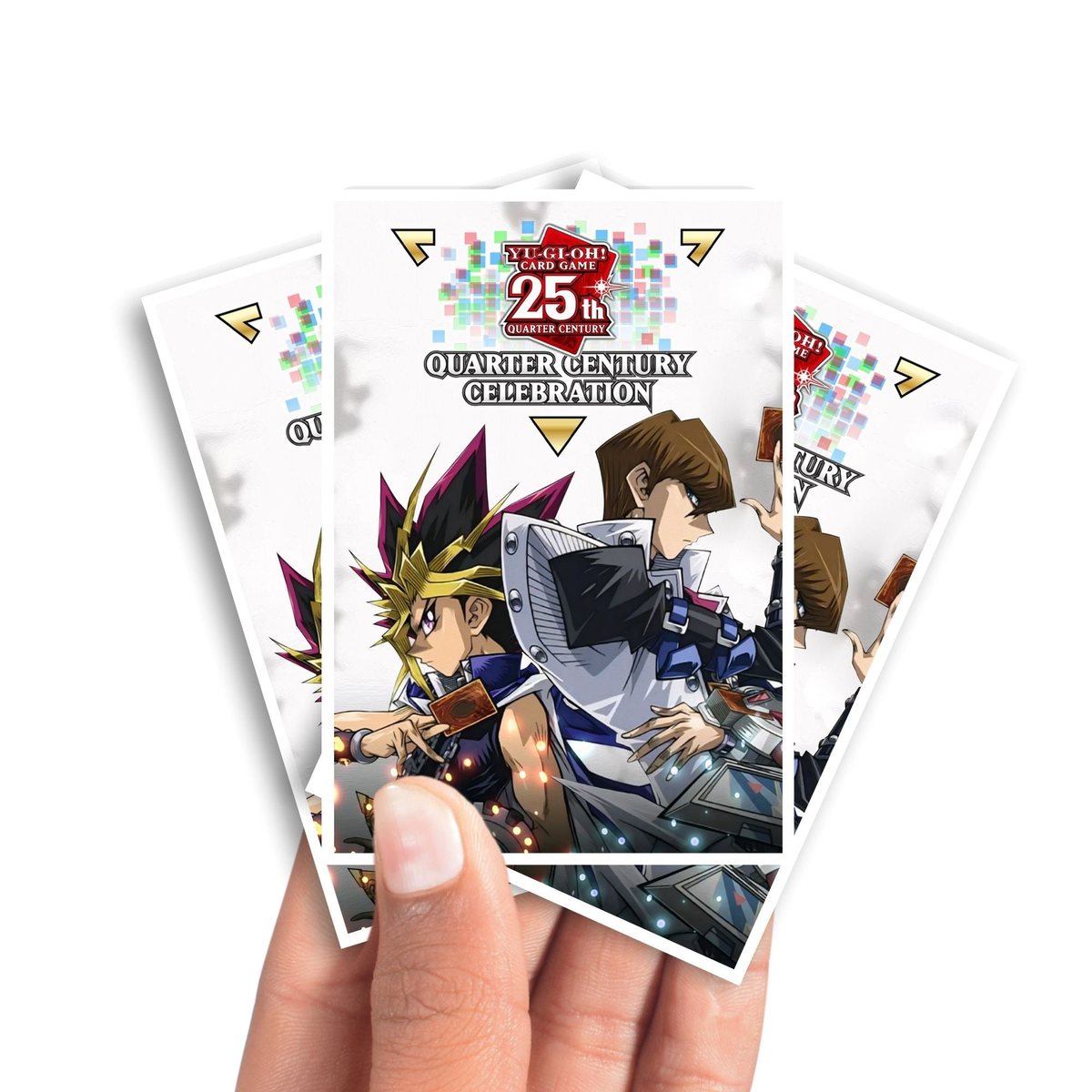 Here's the best card sleeves from LDB Duel featuring Yu-Gi-Oh's 25th Anniversary cover art.