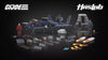 G.I. JOE CLASSIFIED SERIES COBRA RATTLER GROUND ATTACK JET - HASLAB with all the UNLOCKS