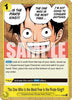 The One Who Is the Most Free Is the Pirate King!!! (OP13-116) - Carrying On His Will