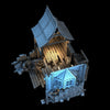 RUINED HOUSE -MEDIEVAL TOWN SET