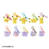 10 poke 10 colors Fearful Pikachu Plushie Keychain (Pokemon Center Japan)