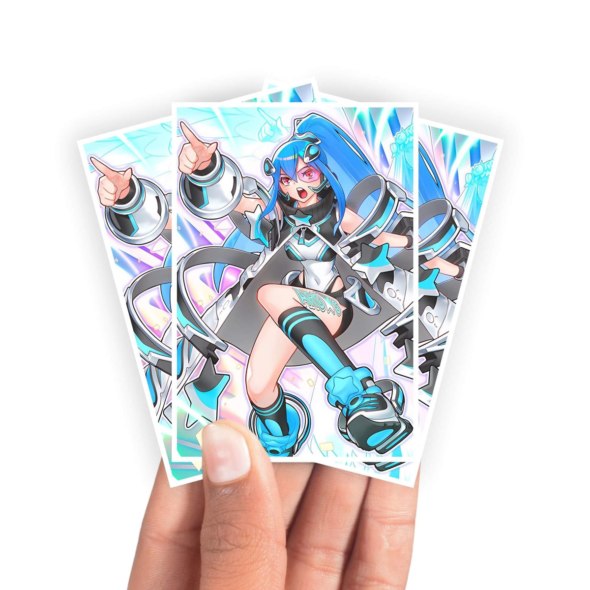 Protect and enhance your cards with our clean and crisp white border card sleeves. Featuring a minimalist design that complements any artwork, these sleeves offer a bright, timeless look. From LDB Duel. Printed with our exclusive Argostars - Glorious Adra design for a fresh and premium finish. Adrastus-yugioh-mtg-pokemon-card-protection-standard-japanese-dragon-shield-LDB-Duel-white
