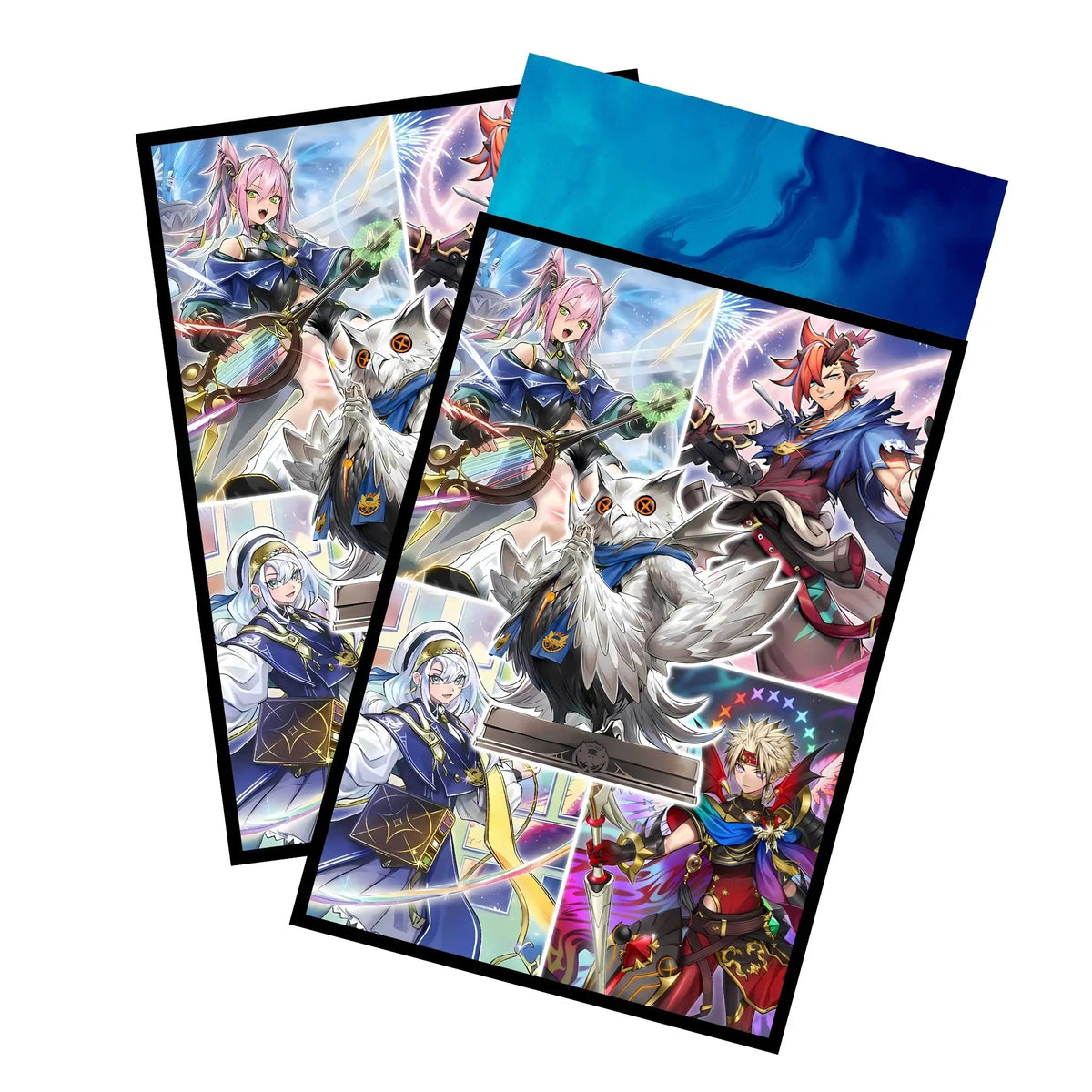 Enhance your cards with our elegant black border card sleeves, featuring a sleek, sophisticated design for a bold, modern aesthetic. From LDB Duel. Perfect for showcasing your collection, these sleeves are printed with our exclusive Artmage Archetype design. Artmage-yugioh-card-protection-standard-japanese-dragon-shield-LDB-Duel-black