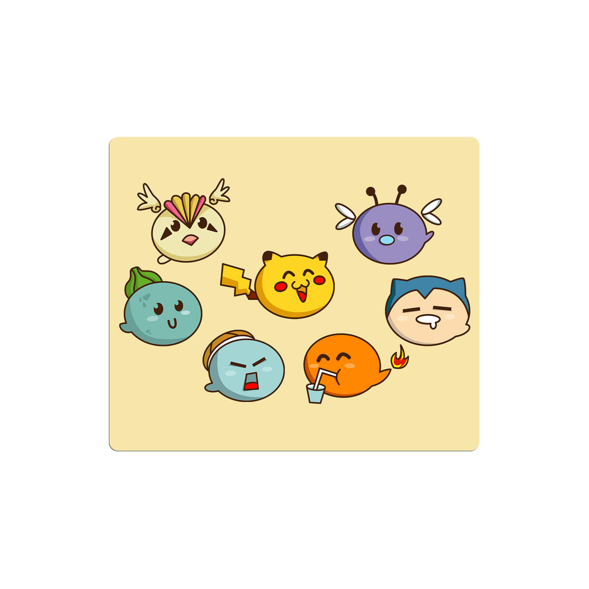 Enhance your gaming setup with our exclusive artwork Ash's Gen 1 Pokemon mouse pad! Featuring a soft cloth surface for precise mouse tracking and a durable rubber base for a stable grip, this 10x8.5 inch mouse pad is the perfect blend of style and performance. Plus, it's machine washable for easy maintenance! Charmander-pokemon-yugioh-mtg-custom-artwork-premium-durable-rubber-ldb-duel