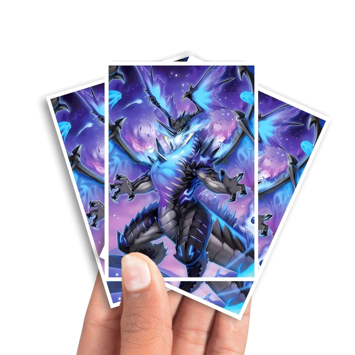 Protect and enhance your cards with our clean and crisp white border card sleeves. Featuring a minimalist design that complements any artwork, these sleeves offer a bright, timeless look. From LDB Duel. Printed with our exclusive Ashened Archetype design for a fresh and premium finish. Obsidim-yugioh-mtg-pokemon-card-protection-standard-japanese-dragon-shield-LDB-Duel-white