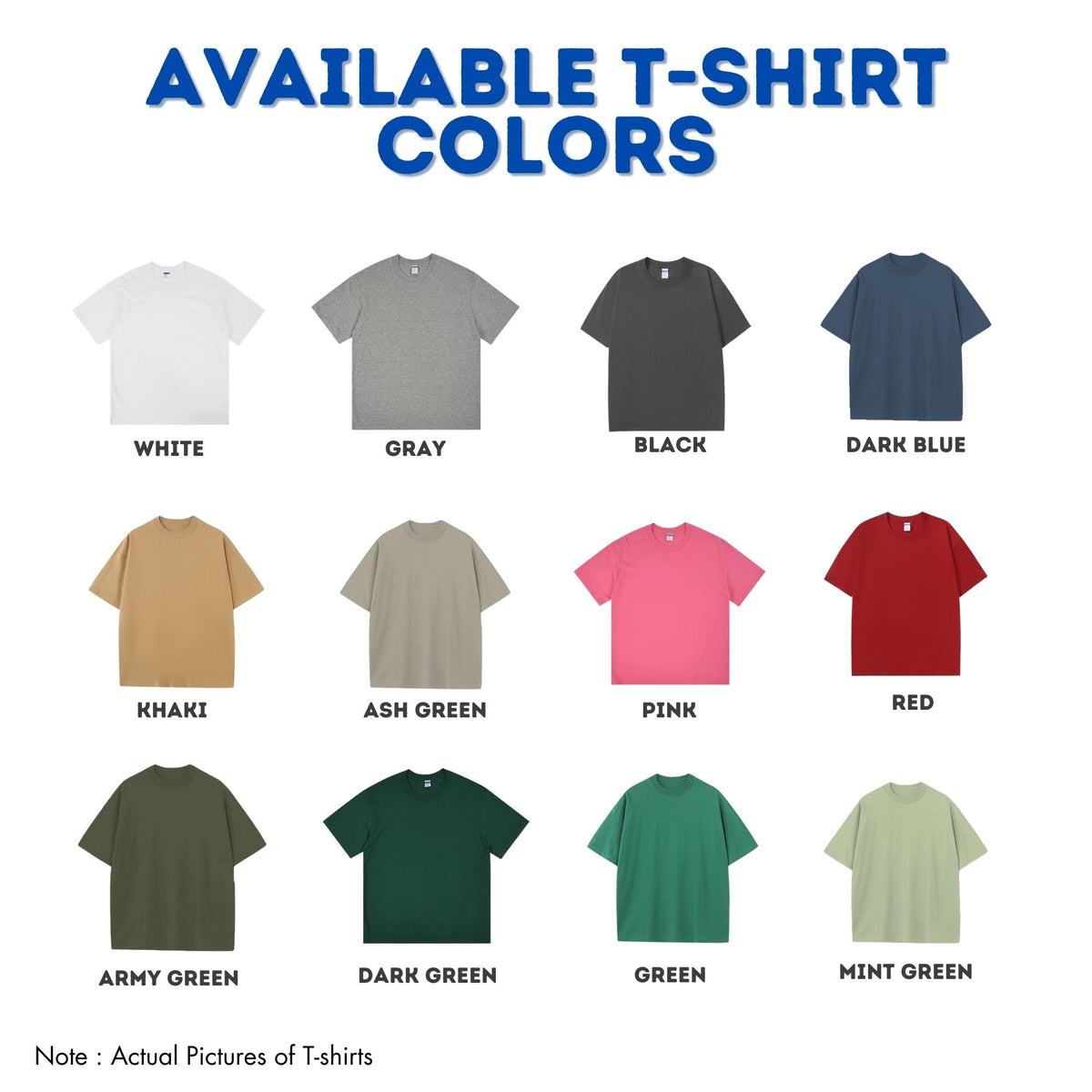 LDB Duel custom T-shirts available in 12 vibrant colors, offering flexibility for every style and preference. Choose from bold or neutral shades to complement your unique design. Each shirt is made from soft, durable cotton and printed with high-quality DTF technology, ensuring vivid, fade-resistant prints. Perfect for gamers, casual wear, and personalized fashion statements.