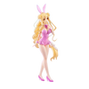 BiCute Bunnies Figure -Mukuro Hoshimiya Pink Color ver.-