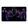 Transform your dueling experience with LDB Duel featuring our exclusive art Black Panther playmat! Featuring a soft cloth top for smooth card movement and a durable rubber back for a secure grip, this 24x14 inch mat is machine washable and safe for cards and sleeves. Vibranium-mtg-custom-artwork-premium-durable-rubber-ldb-duel