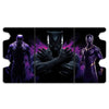 Here is the Full Lid Design of the Black Panther, Wakandan King Mach 3 Black Deck Box. Vibranium-mtg-custom-art-leather-durable-LDB-Duel
