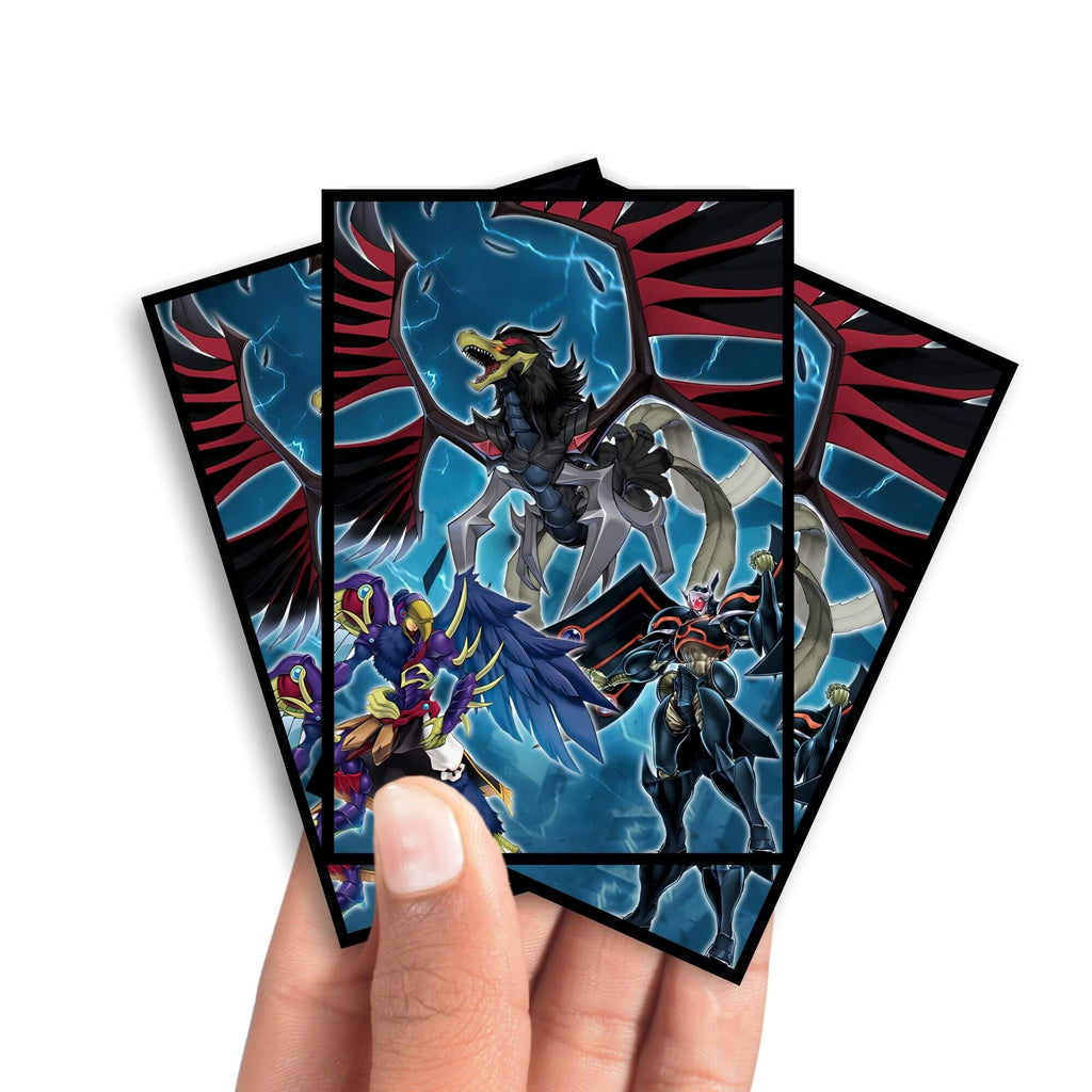 blackwing card sleeves New Border Sleeve Drop: Black Feathers and Hero City are now available. This time we introduce a new twist on our border sleeves: they add extra elements to your card's art!