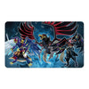 Transform your dueling experience with our original art Black-Winged Dragon playmat from LDB Duel! Featuring a soft cloth top for smooth card movement and a durable rubber back for a secure grip, this 24x14 inch mat is machine washable and safe for cards and sleeves. Black-Feather-yugioh-mtg-pokemon-custom-artwork-premium-durable-rubber-ldb-duel