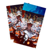 Keep your cards safe and stylish with our borderless card sleeves. Designed edge-to-edge to showcase your artwork, they offer a sleek, modern aesthetic. From LDB Duel, printed with the exclusive Blazing Cartesia, the Virtuous design for a fresh, premium feel.Red-Saint-yugioh-card-protection-standard-japanese-dragon-shield-LDB-Duel-borderless
