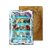 Level up your game with our custom-printed metal field centers, featuring exclusive Blitzclique Archetype artwork in gold metal. Durable, scratch-resistant, and embossed with the iconic Yu-Gi-Oh! card back, these slim field centers fit perfectly in card sleeves. Blitzclique-yugioh-metal-card-embossed-design-custom-artwork-duel-accessories-ldb-duel