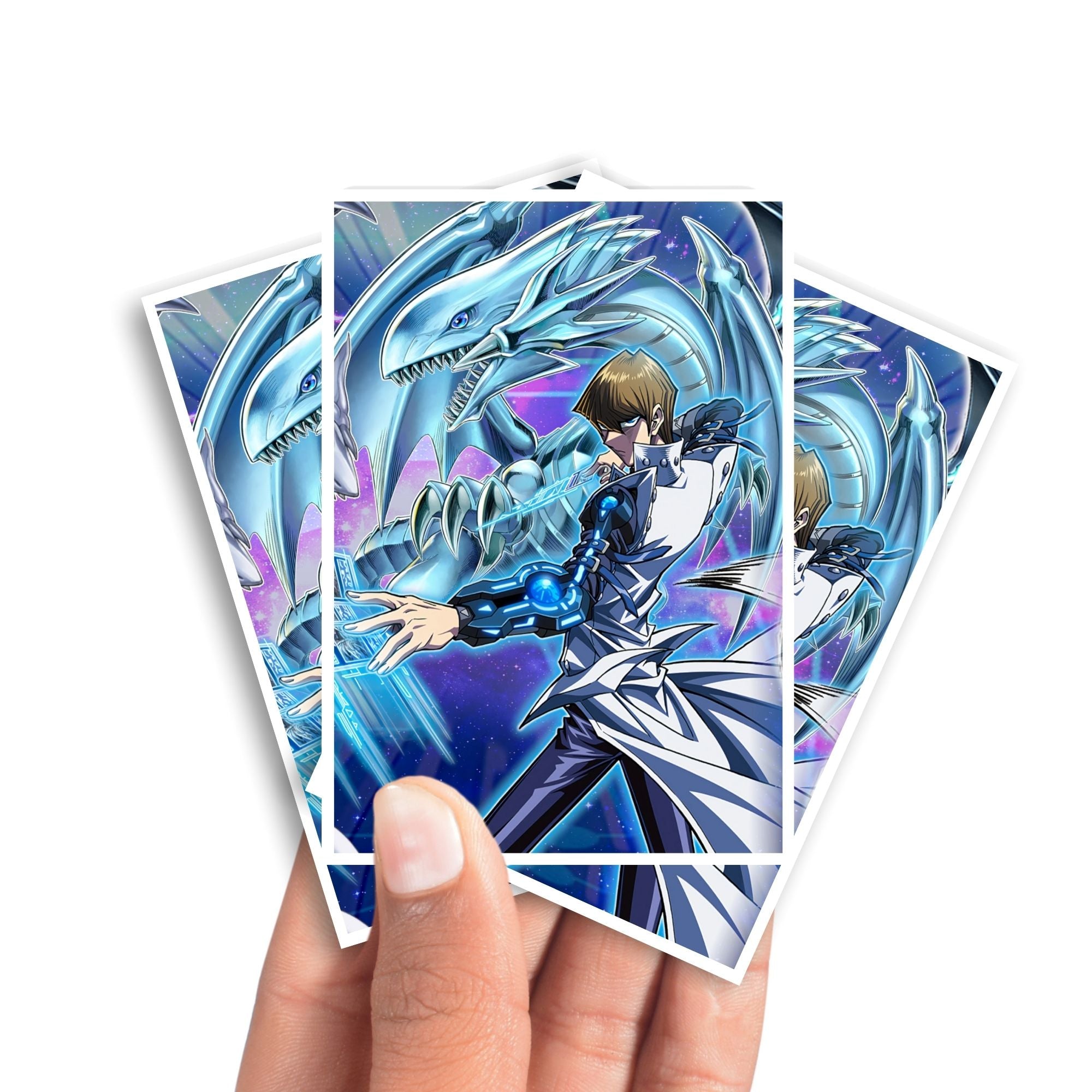 Kaiba's Blue Eyes White Dragons Card Sleeves LDB Duel Kaiba's Blue Eyes White Dragons Card Sleeves LDB Duel