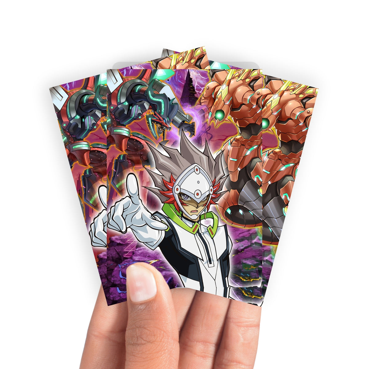 Keep your cards safe and stylish with our borderless card sleeves. Designed edge-to-edge to showcase your artwork, they offer a sleek, modern aesthetic. From LDB Duel, printed with the exclusive Borreload Dragon design for a fresh, premium feel.Borreload-yugioh-mtg-pokemon-card-protection-standard-japanese-dragon-shield-LDB-Duel-borderless