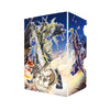 Here's another quality white deck box from LDB Duel featuring our exclusive Buster Blader Archetype art. Fits all types of trading card games, including Pokémon, Yu-Gi-Oh! and Magic The Gathering. The perfect card holder for the TCG player safely holds up to 100 double-sleeved cards. EVEN in extra thick sleeves. Comes with a pull-out dice tray. Buster-Blader-ygo-magic-digimon-card-protector-gaming-accesories-LDB-Duel