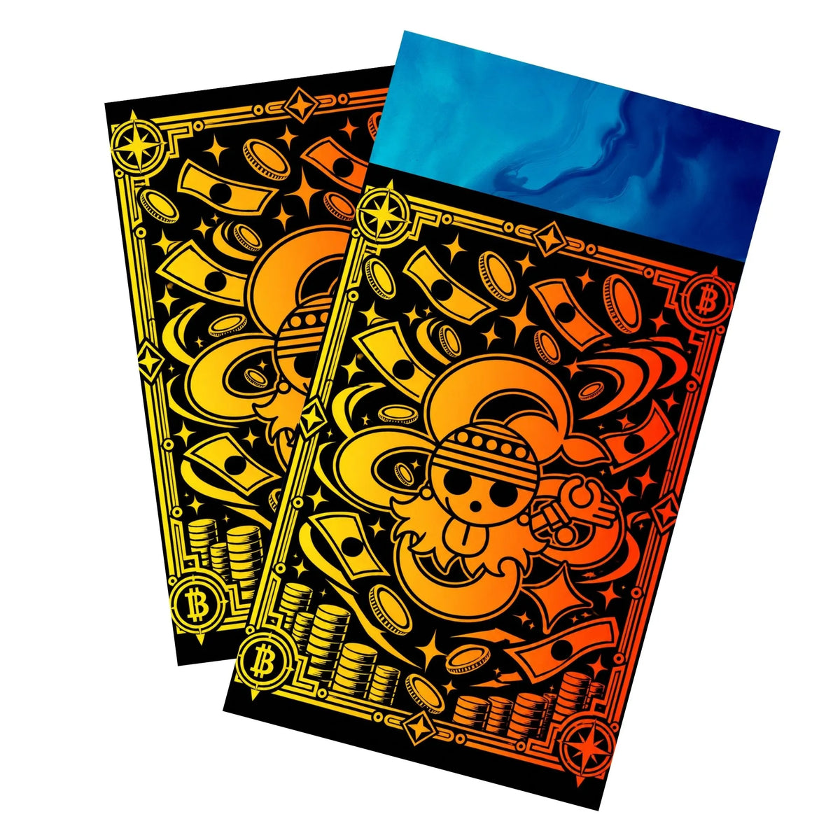 Keep your cards safe and stylish with our borderless card sleeves. Designed edge-to-edge to showcase your artwork, they offer a sleek, modern aesthetic. From LDB Duel, printed with the exclusive Cat Burglar Nami design for a fresh, premium feel.Navigator-onepiece-card-protection-standard-japanese-dragon-shield-LDB-Duel-borderless
