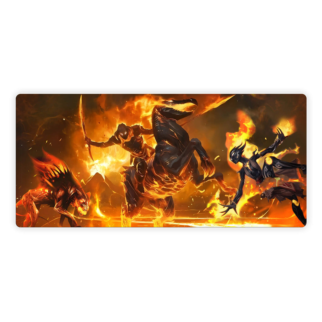 Alfombrilla de ratón Cavalier of Flame