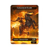 Level up your game with our custom-printed metal orica card, featuring exclusive Cavalier of Flame artwork in gold metal. Durable, scratch-resistant, and embossed with the iconic Yu-Gi-Oh! card back, these slim field centers fit perfectly in card sleeves. Combustible-Gearhulk-yugioh-mtg-pokemon-metal-card-embossed-design-custom-artwork-duel-accessories-ldb-duel