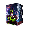 Here's another quality white deck box from LDB Duel featuring our exclusive Cell | Dragon Ball art. Fits all types of trading card games, including Pokémon, Yu-Gi-Oh! and Magic The Gathering. The perfect card holder for the TCG player safely holds up to 100 double-sleeved cards. EVEN in extra thick sleeves. Comes with a pull-out dice tray. Future-Cell-dbz-ygo-magic-digimon-card-protector-gaming-accesories-LDB-Duel