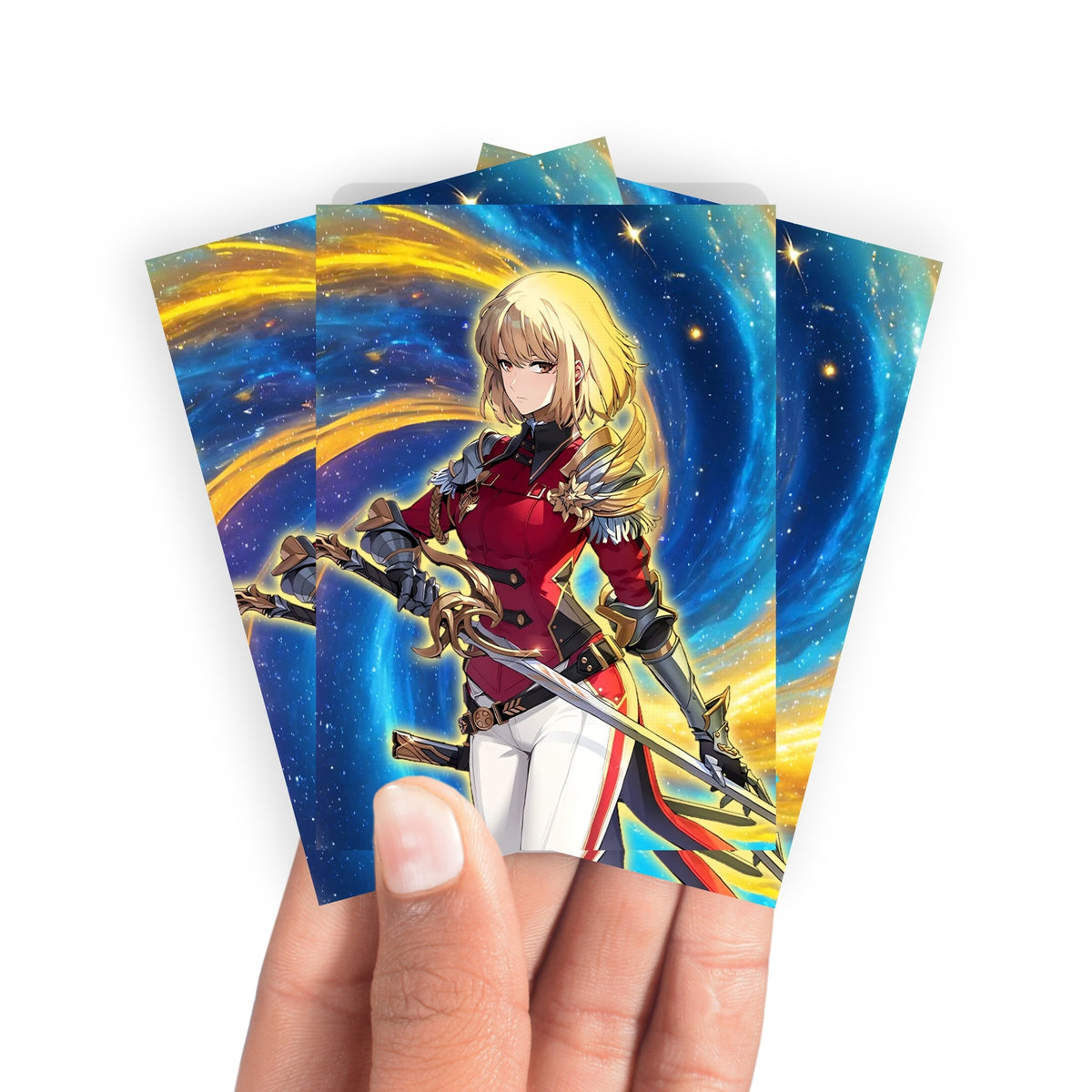 Keep your cards safe and stylish with our borderless card sleeves. Designed edge-to-edge to showcase your artwork, they offer a sleek, modern aesthetic. From LDB Duel, printed with the exclusive Cha Hae-In design for a fresh, premium feel.Solo-Leveling-yugioh-mtg-pokemon-card-protection-standard-japanese-dragon-shield-LDB-Duel-borderless