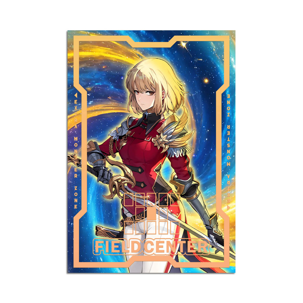 Centro de campo de metal oscuro Exodia